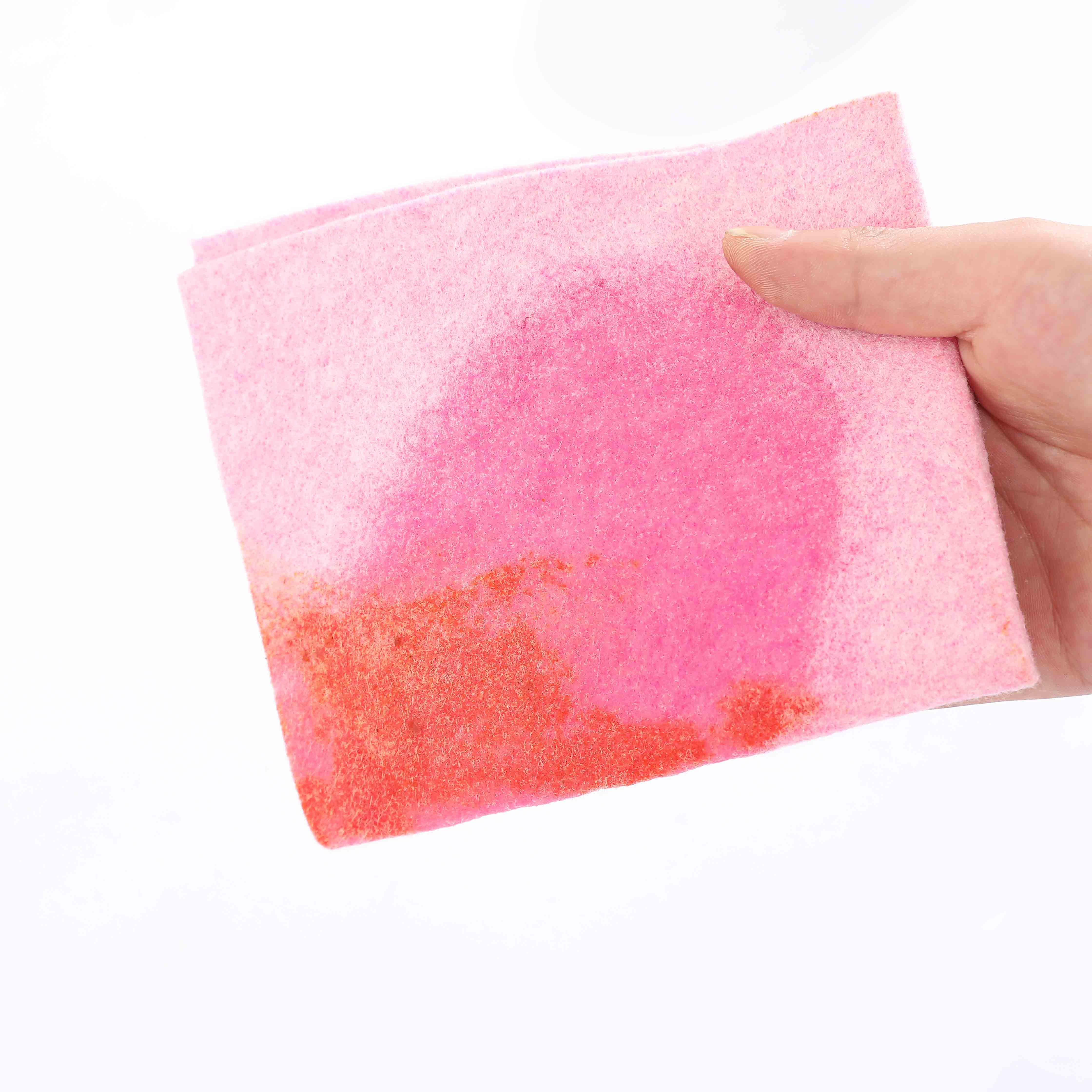 谢角匠 椰壳抹布 10片 粉色