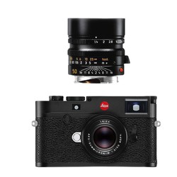 Leica 徕卡 M10-R 全画幅 微单相机 黑色 50mm F1.4 ASPH 定焦镜头 黑色单头套机