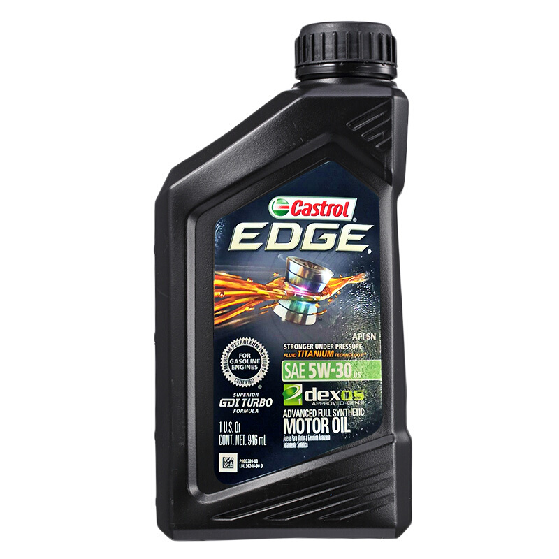castrol 嘉实多 极护钛流体 5w-30 a1/b1 sn 1qt 全合成机油