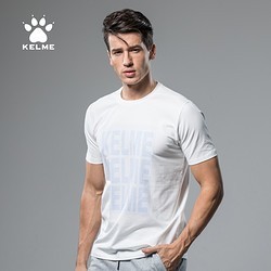 KELME 卡尔美 36810001 男士纯棉短袖