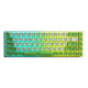 AULA 狼蛛 F3068 蓝牙/有线双模机械键盘（热插拔、RGB、金粉轴）