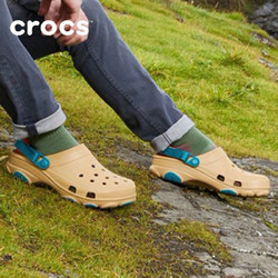 Crocs 卡骆驰 Crocs洞洞鞋拖鞋男鞋卡骆驰经典2021春季新款特林克骆格情侣沙滩鞋凉鞋206340