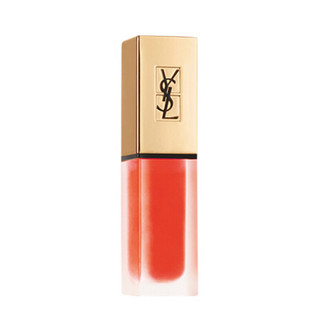 YVES SAINT LAURENT 圣罗兰 雾面哑光唇釉 #N°17前卫显白珊瑚橘 6ml