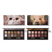 Perfect Diary 完美日记 DISCOVERY联名系列探险家十二色眼影盘套装 (#猫咪盘14g+#小猪盘14g)