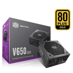 COOLERMASTER 酷冷至尊 V650GOLD 全模组电源 650W