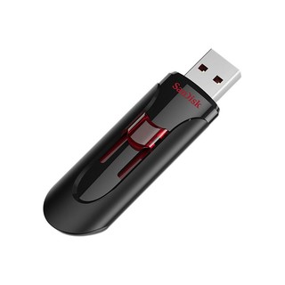 SanDisk 闪迪 酷系列 酷悠 CZ600 USB 3.0 U盘 黑色 128GB USB