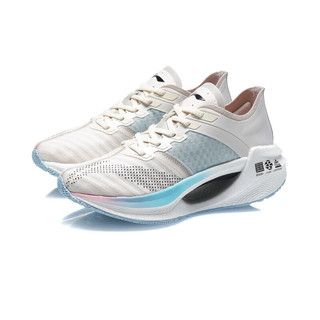 LI-NING 李宁 疾速䨻发系列 绝影Essential 女子跑鞋 ARHQ258-5 蛋奶灰 37