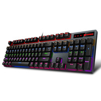 RAPOO 雷柏 V500PRO 机械键盘 黑轴+V20S 鼠标 有线键鼠套装