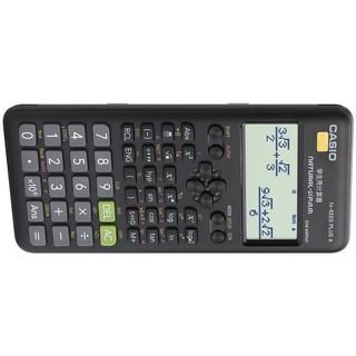 CASIO 卡西欧 FX-82ES PLUS A-2 函数科学计算器 智黑