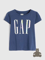 Gap 盖璞 幼儿|布莱纳系列 玩童之选 徽标LOGO纯棉短袖T恤