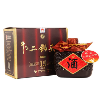 Niulanshan 牛栏山 二锅头 精品 15 52%vol 清香型白酒 500ml*4瓶 整箱装