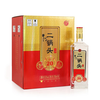 Niulanshan 牛栏山 二锅头 特20 53%vol 清香型白酒 700ml*6瓶 整箱装