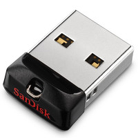 SanDisk 闪迪 酷系列 酷豆 CZ33 USB 2.0 U盘 黑色 32GB USB-A