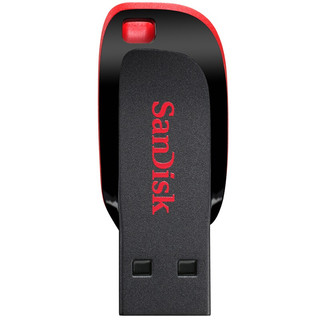 SanDisk 闪迪 酷系列 酷刃 CZ50 USB 2.0 U盘 黑色 16GB USB-A