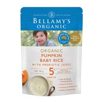 BELLAMY'S 贝拉米  有机系列 米粉 2段 南瓜味 125g
