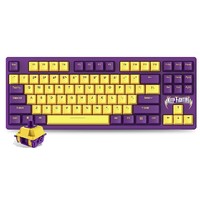 Dareu 达尔优 A87 有线机械键盘 87键 紫金轴