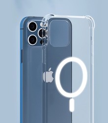 一朵小花 iPhone11 pro max 透明磁吸保护壳