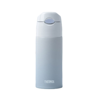 THERMOS 膳魔师 吸管杯系列 TCMI-400S BLW 保温杯 400ml 蓝色夏威夷