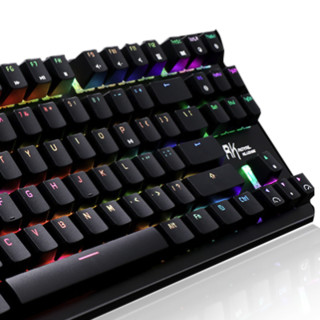 ROYAL KLUDGE G87 87键 蓝牙双模无线机械键盘 黑色 国产黑轴 RGB
