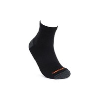 MERRELL 迈乐 MERRELL迈乐中性 舒适耐穿 弓形带支撑短袜 MEA33555Q4（4双装） 黑色 M/L