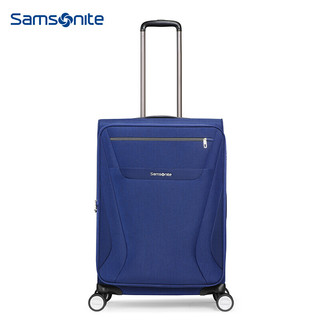 Samsonite 新秀丽 新秀丽/samsonite拉杆箱行李箱男女万向轮旅行箱登机箱 TR7海军蓝 20英寸