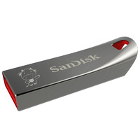 SanDisk 闪迪 酷系列 酷晶 CZ71 USB2.0 U盘 银色 64GB USB 个性定制版