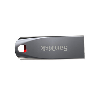 SanDisk 闪迪 酷系列 酷晶 CZ71 USB2.0 U盘 银色 32GB USB 个性定制版