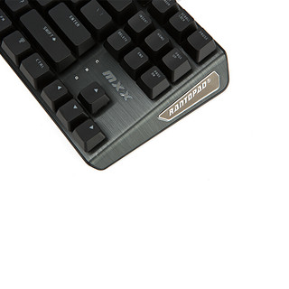 RANTOPAD 镭拓 MXX 87键 有线机械键盘 深空灰 佳达隆G轴青轴 单光
