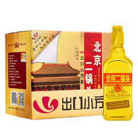 YONGFENG 永丰牌 北京二锅头 小方瓶 金瓶 46%vol 清香型白酒 500ml*12瓶 整箱装