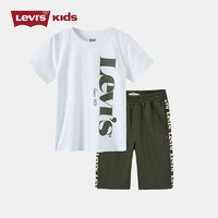 Levi's 李维斯 李维斯童装 男童套装夏季 帅气2021年新款潮儿童套装时髦洋气
