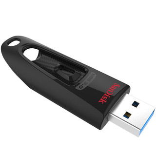 SanDisk 闪迪 至尊高速系列 CZ48 USB3.0 U盘 黑色 128GB USB