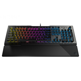 ROCCAT 冰豹 瓦肯 Vulcan 120 104键 有线机械键盘 黑色 泰坦茶轴 RGB