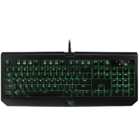 RAZER 雷蛇 V2 幻彩版 109键 有线机械键盘 黑色 雷蛇绿轴 RGB