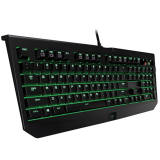 RAZER 雷蛇 V2 幻彩版 109键 有线机械键盘 黑色 雷蛇绿轴 RGB