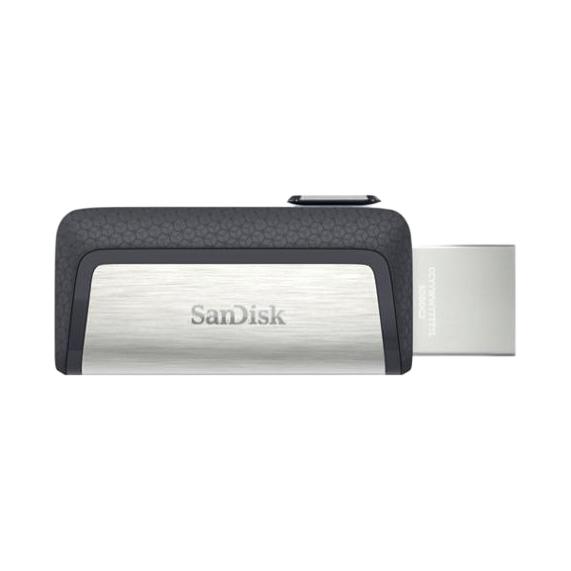 SanDisk 闪迪 至尊高速系列 DDC2 USB 3.1 U盘 银色 64GB Type-C/USB-A双口