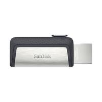 SanDisk 闪迪 至尊高速系列 DDC2 USB 3.1 U盘 银色 256GB Type-C/USB-A双口