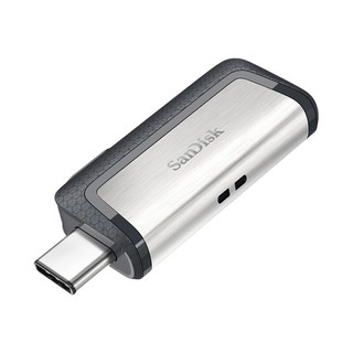 SanDisk 闪迪 至尊高速系列 DDC2 USB 3.1 U盘 银色 16GB Type-C/USB-A双口