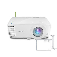 BenQ 明基 智能商务E系列 E520 办公智能投影机套装 100英寸幕布+吊架