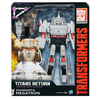 Hasbro 孩之宝 变形金刚 泰坦战争系列 航行家级 C0275 三变威震天
