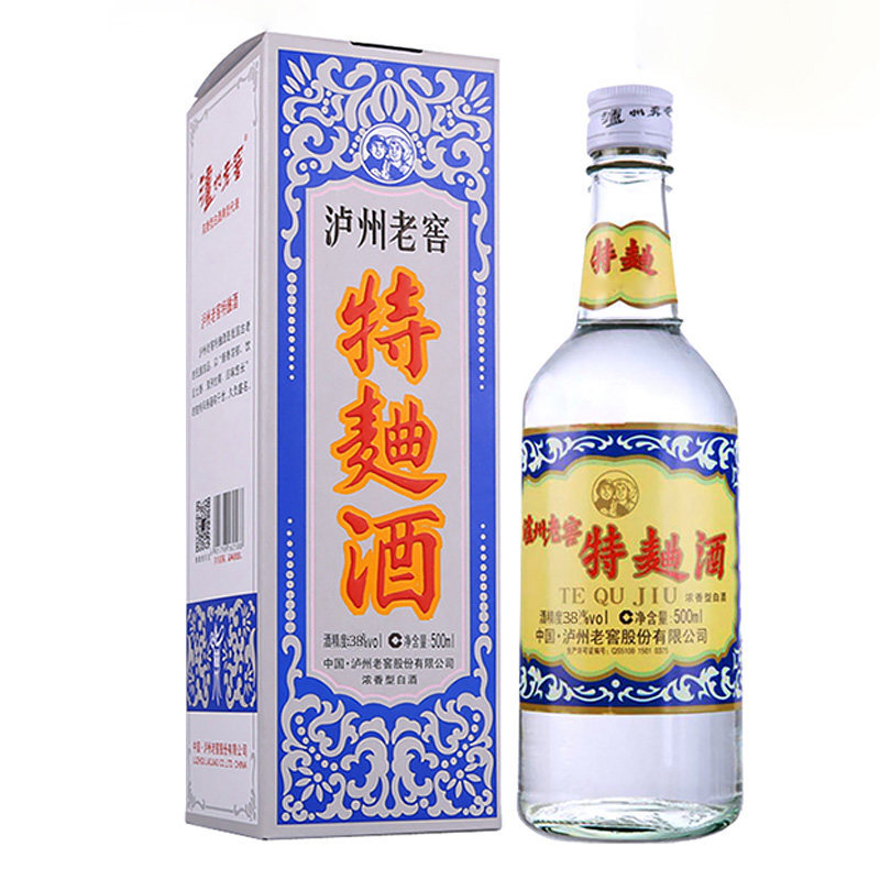 38%vol 浓香型白酒 500ml 单瓶装泸州老窖(luzhoulaojiao)这款38度