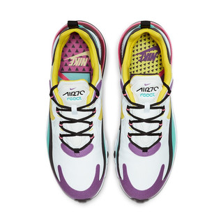 NIKE 耐克 Air Max 270 React 男子跑鞋 AO4971-101 白/彩 44