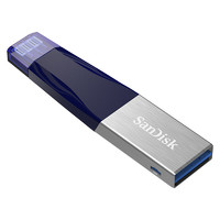 SanDisk 闪迪 iXpand欣享系列 SDIX40N USB3.0 U盘 蓝色 32GB USB/苹果lightning接口 双口