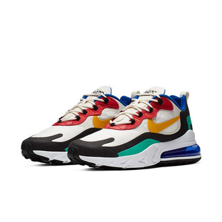 NIKE 耐克 Air Max 270 React 男子跑鞋 AO4971-002 浅绿/黑色/白色 41