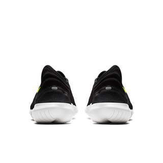 NIKE 耐克 Free RN Flyknit 3.0 男子跑鞋 AQ5707-001 黑绿 42