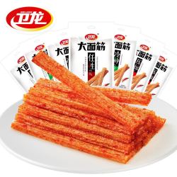 weilong卫龙卫龙大面筋辣条零食亲嘴烧大刀肉