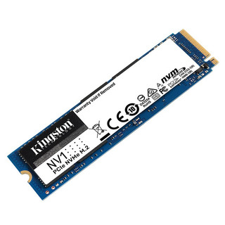 Kingston 金士顿 NV1 NVMe M.2 固态硬盘 500GB（PCI-E3.0）