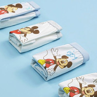 THREEGUN 三枪 儿童米奇平角内裤 4条装