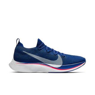 NIKE 耐克 Air Zoom Vaporfly 4% Flyknit 中性跑鞋 AJ3857-400 宝蓝 36