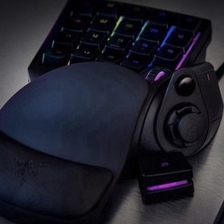RAZER 雷蛇 塔洛斯魔蝎V2 32键 有线机械键盘 黑色 模拟光轴 RGB