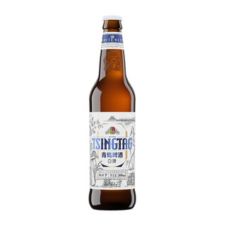 TSINGTAO 青岛啤酒 白啤 500ml*12瓶 2020年版